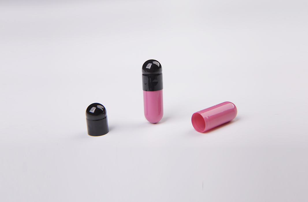 Отличные пустые растительные капсулы на основе ГМЦП 0 красная