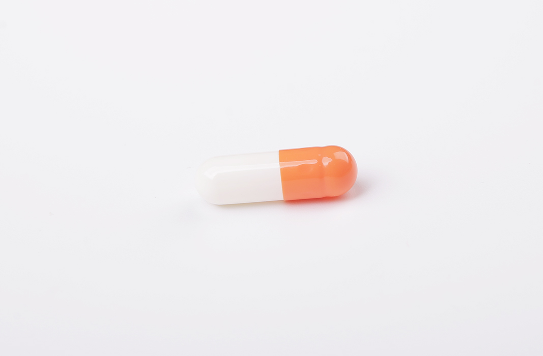 Светло-желтый оранжевый принт Овощные капсулы оптом Пустой желатиновый материал Размер 00 0 1 2 3 4