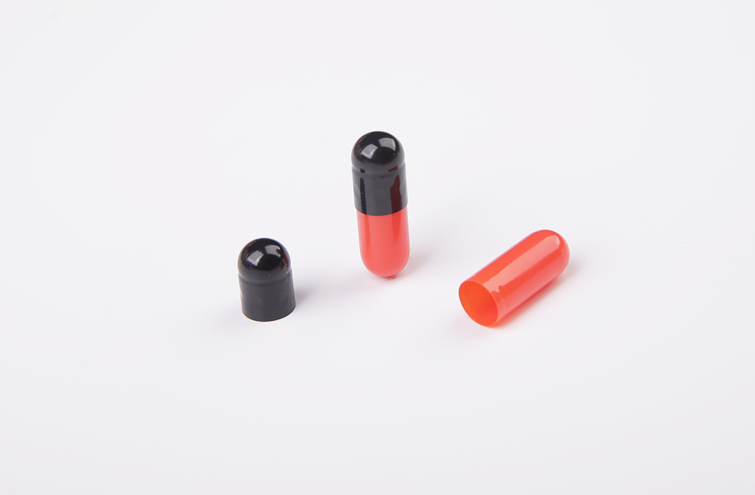 Гелевая капсула твердые пустые капсулы 0 черный красный ХАЛЯЛЬ